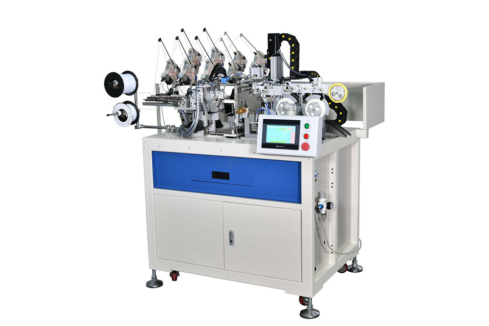 SMPS Ferrite Transformer Bobbin Winding Machine with sleeve