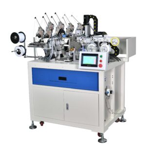 EFD PQ EE Core Transformer Automatic Winding Machine with Insulation sleeve tube & margin Tape