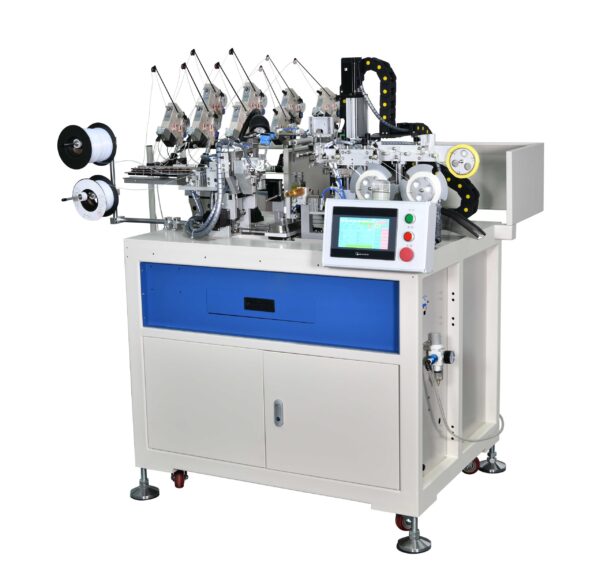 EFD PQ EE Core Transformer Automatic Winding Machine with Insulation sleeve tube & margin Tape