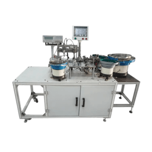 Automatic Core Assembly, Taping, Glue, and Testing Machine for PQ EFD, and EE Ferrite Transformer Magnetic Coils