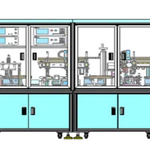 SQ Ferrite Core Flat Wire Automatic Production Line | Winding Soldering Testing Machine