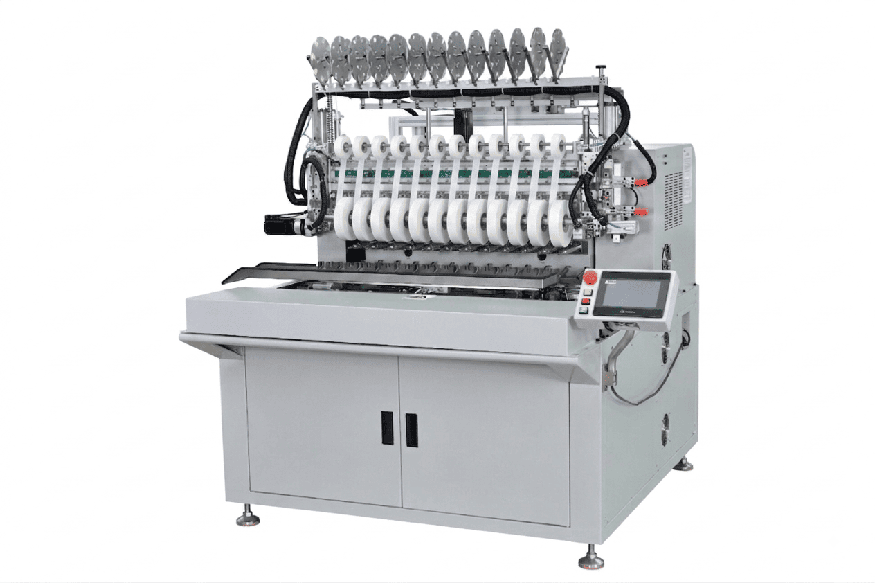 Automatic Contactor Coil Winding Machine with Tape attachment 1 Automatic Contactor Coil Winding Machine - 12 Spindle